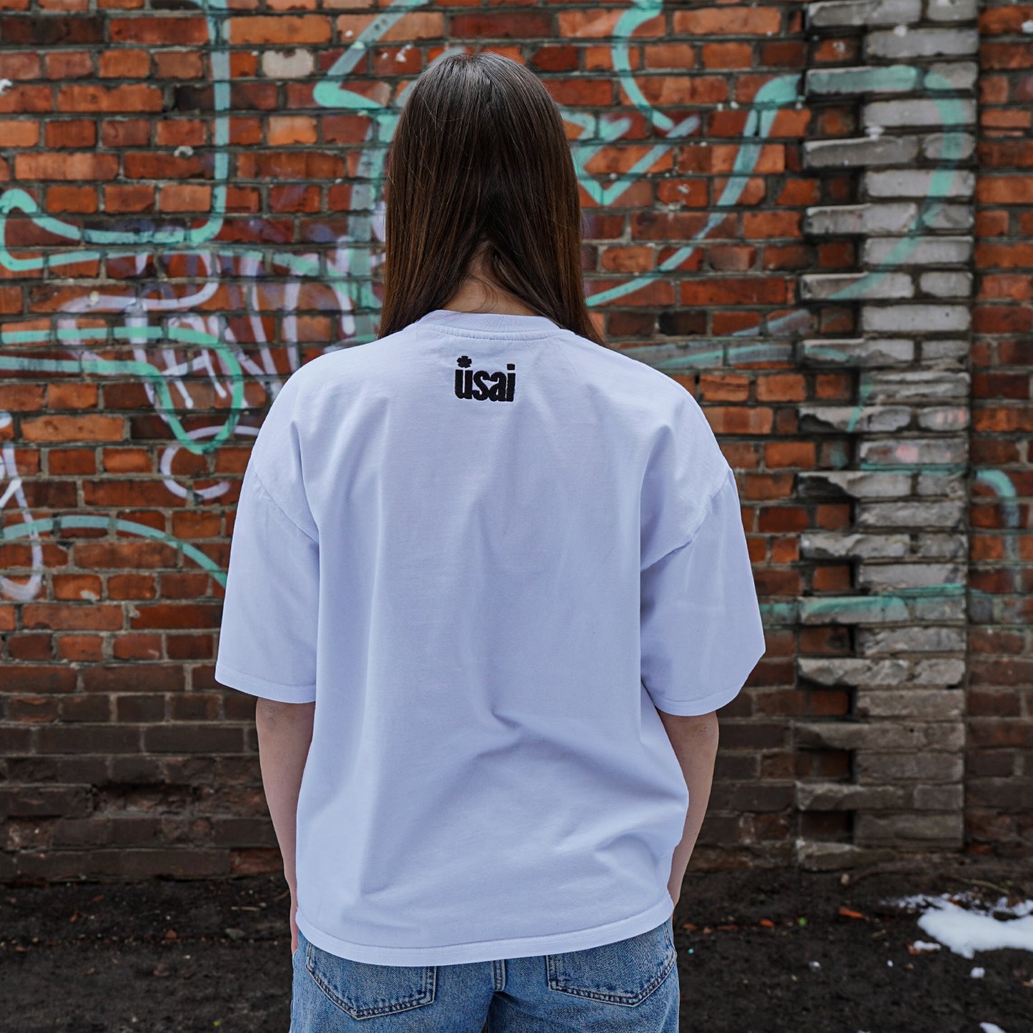 OVERSIZED MARŠKINĖLIAI "ŪSAI"